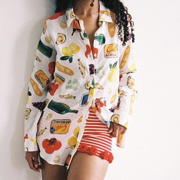 Lisa Says Gah Tessa Italian Summer button down - Picture 14 of 16